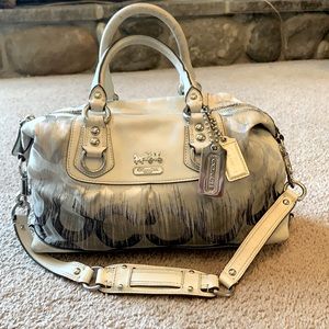 Ombré coach purse